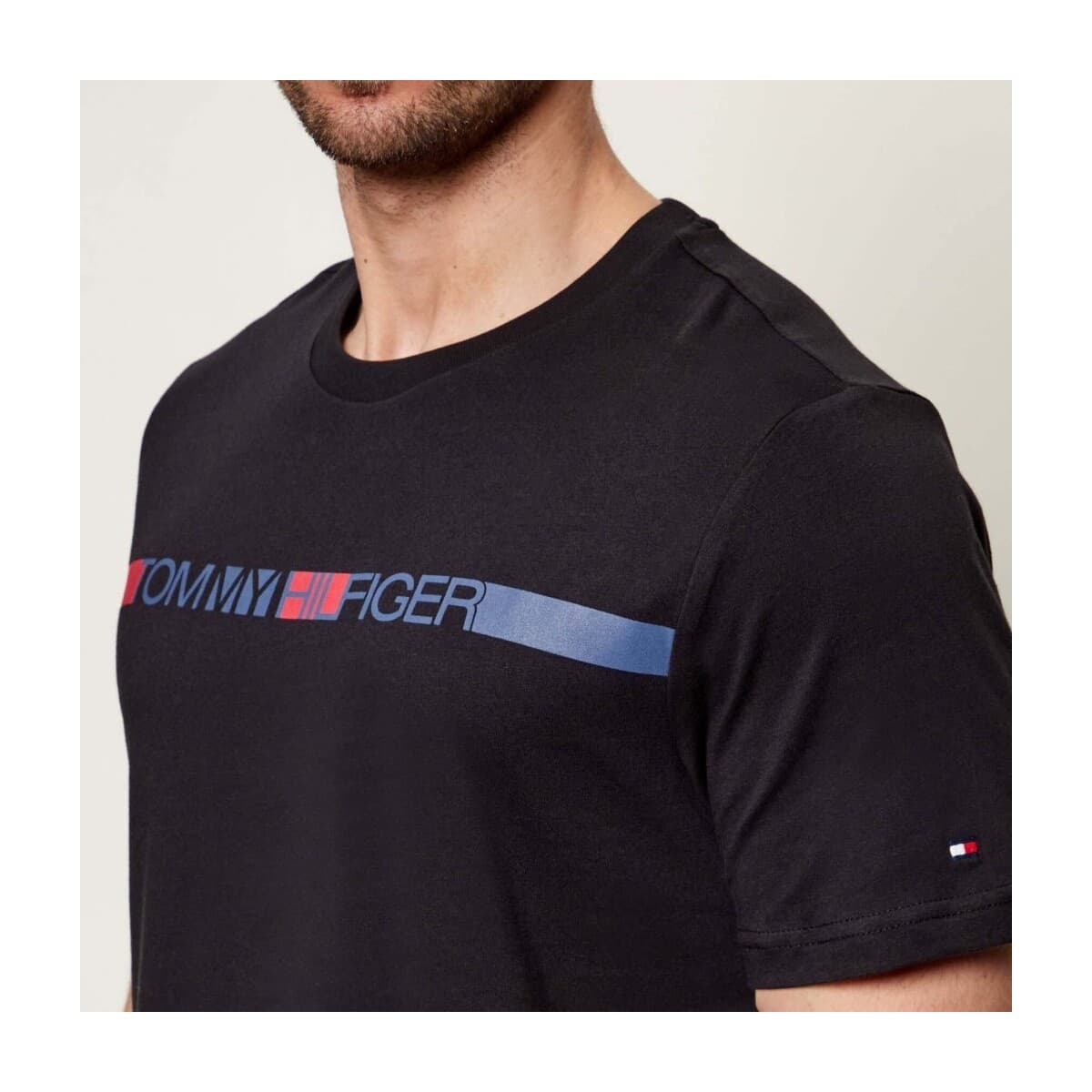 Men's T-Shirts Tommy Hilfiger Black