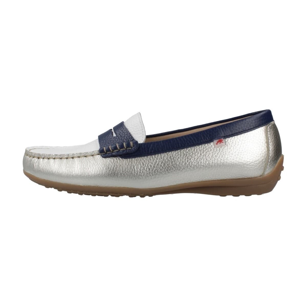 Women's Loafers Fluchos Silver