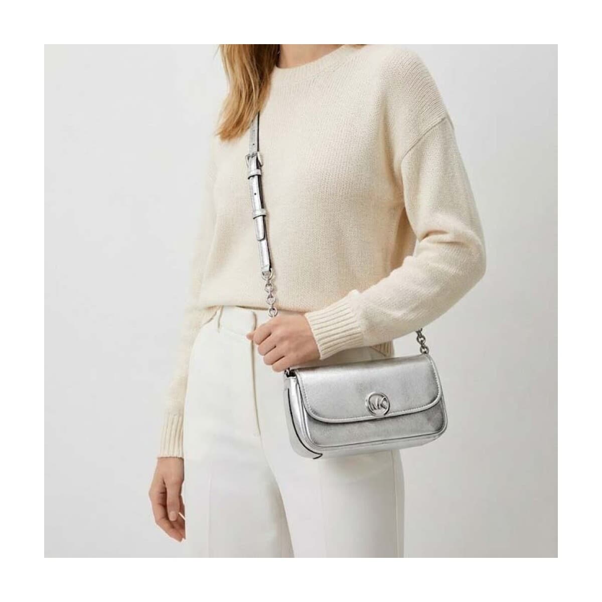 Women's Shoulder Bags Michael Kors Silver