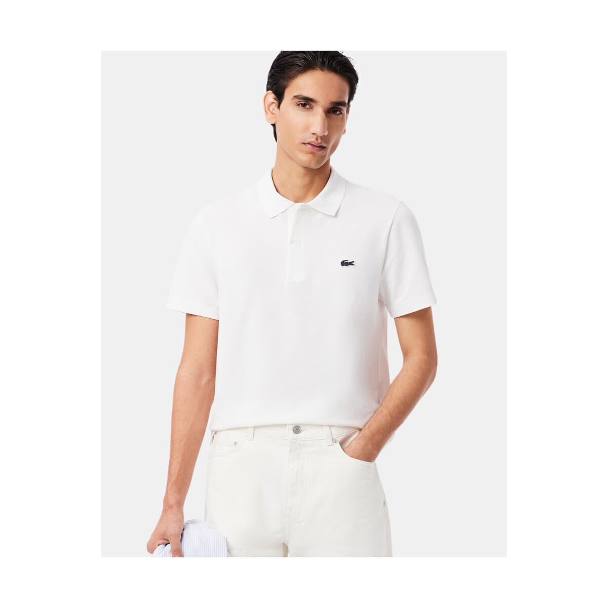 Men's Polo Shirts Lacoste White
