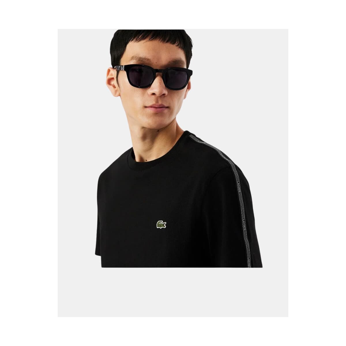 Men's T-Shirts Lacoste Black