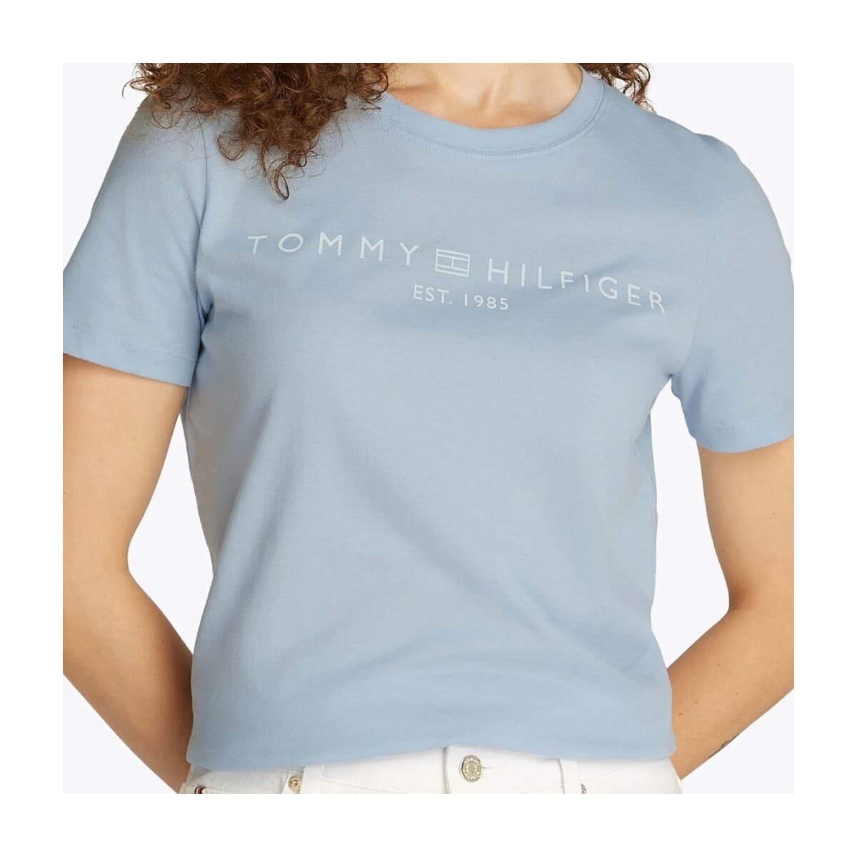 Women's T-Shirts Tommy Hilfiger Blue