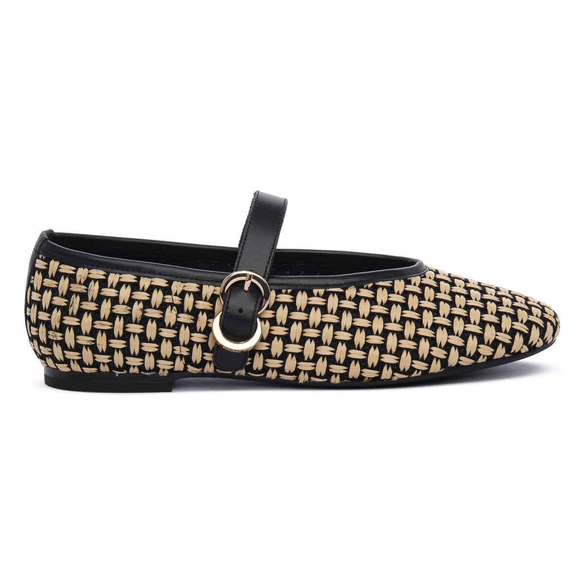 Women's Ballet Flats Frau Black