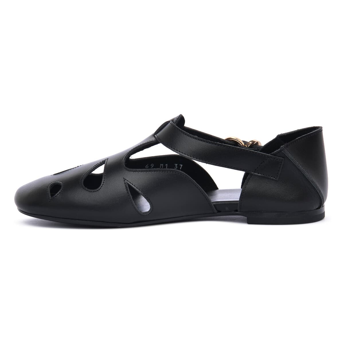 Women's Ballet Flats Frau Black