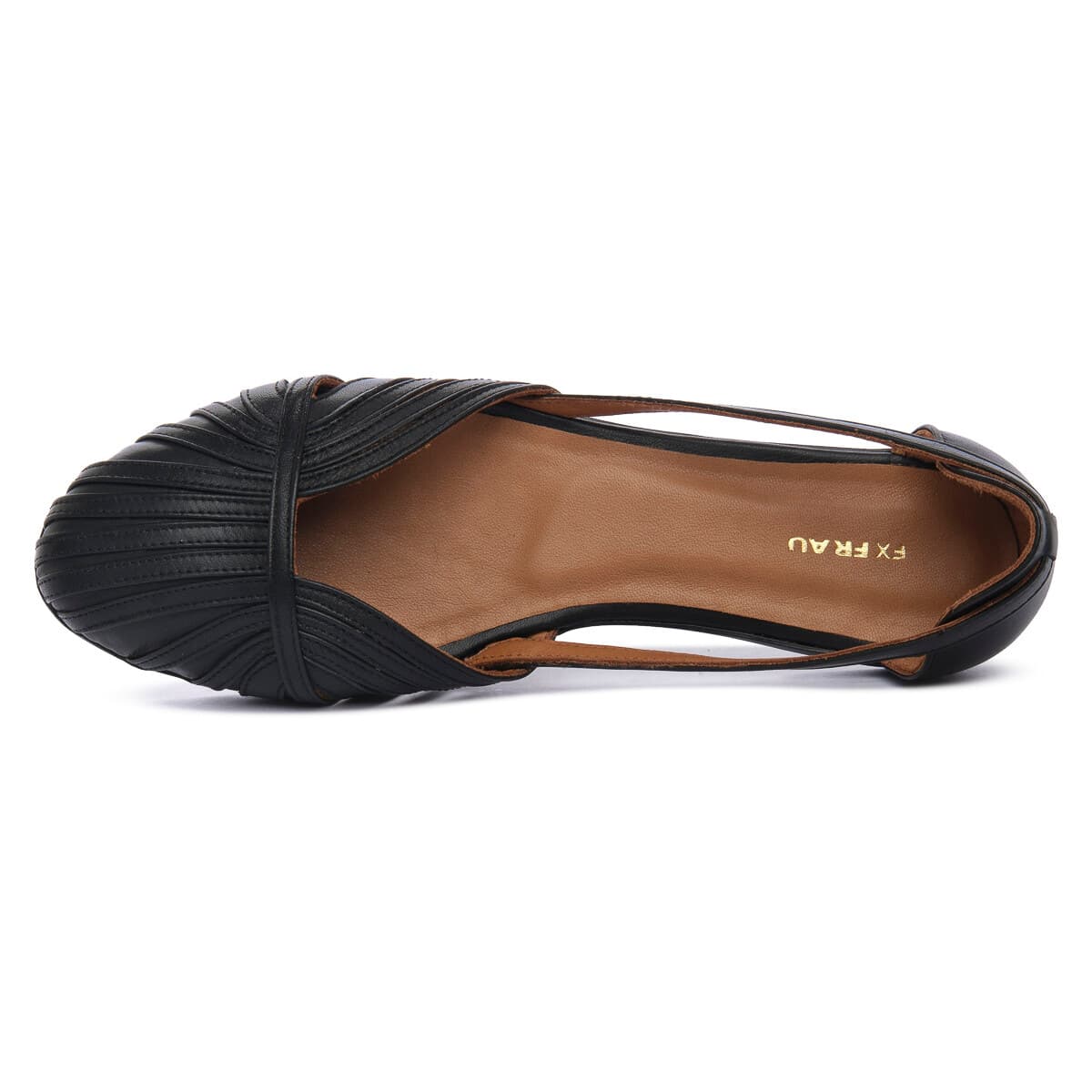 Women's Ballet Flats Frau Black