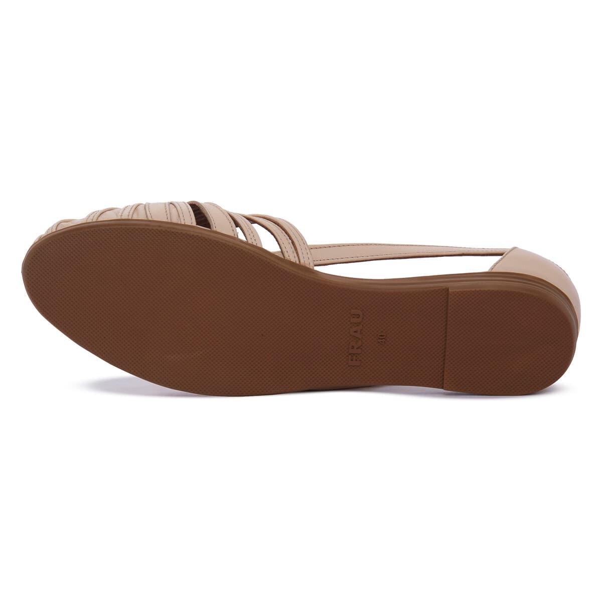 Women's Ballet Flats Frau Beige