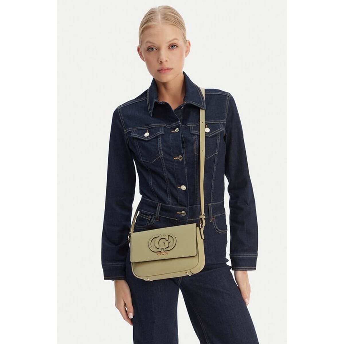 Women's Shoulder Bags Guess Beige