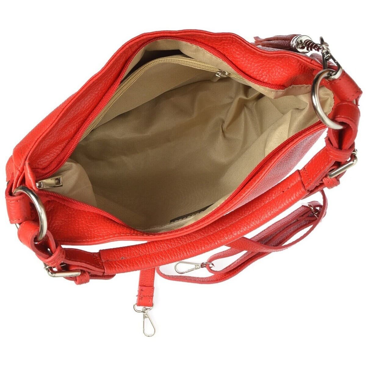 Women's Handbags Anna Luchini Red