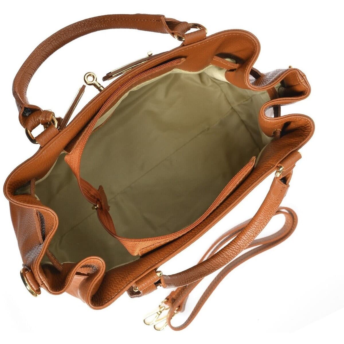 Women's Handbags Anna Luchini Brown