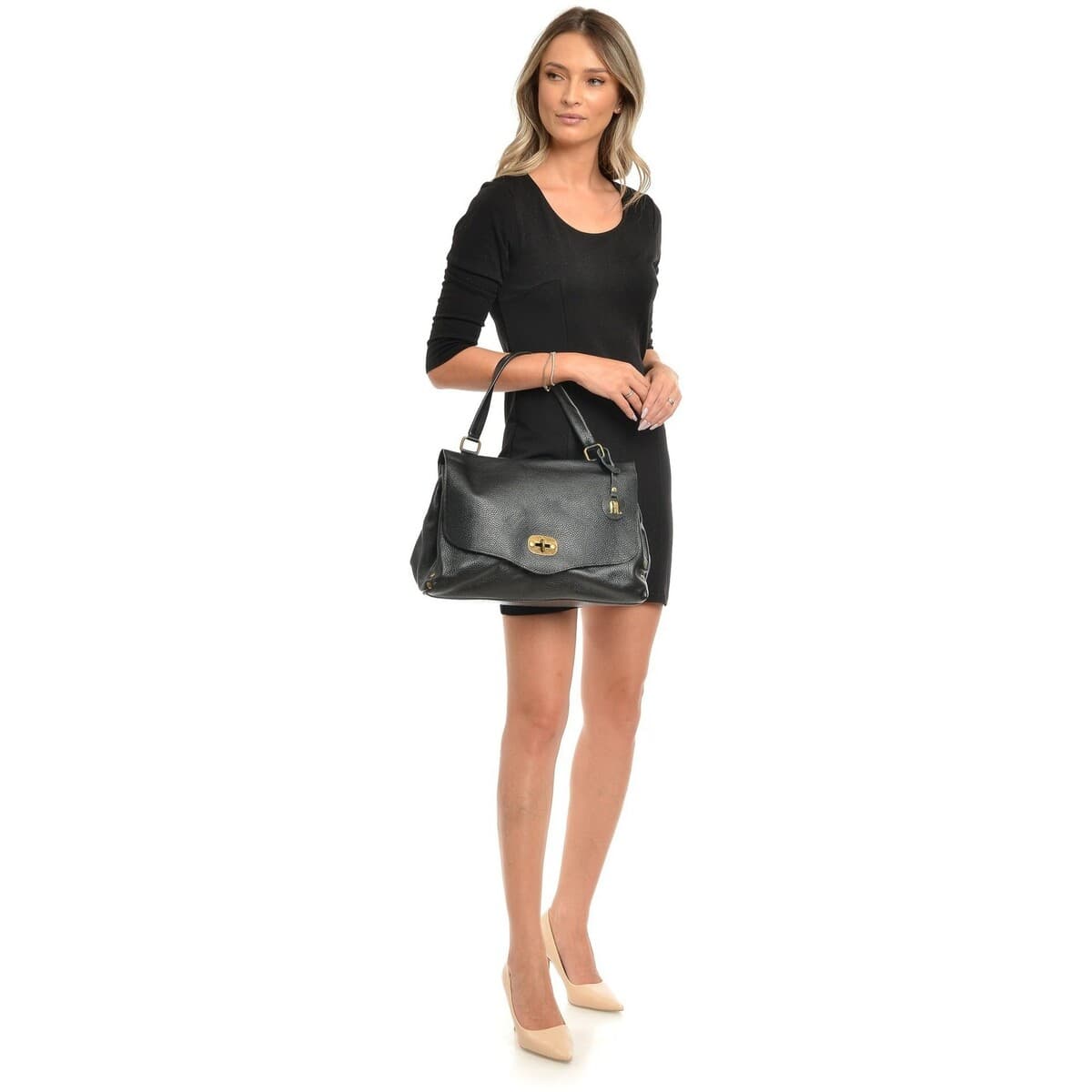 Women's Handbags Anna Luchini Black