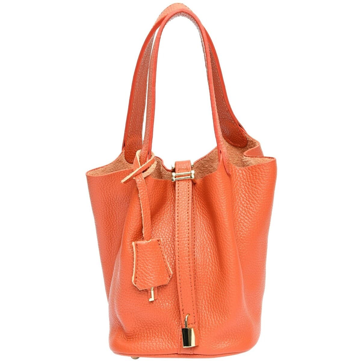 Women's Handbags Anna Luchini Orange