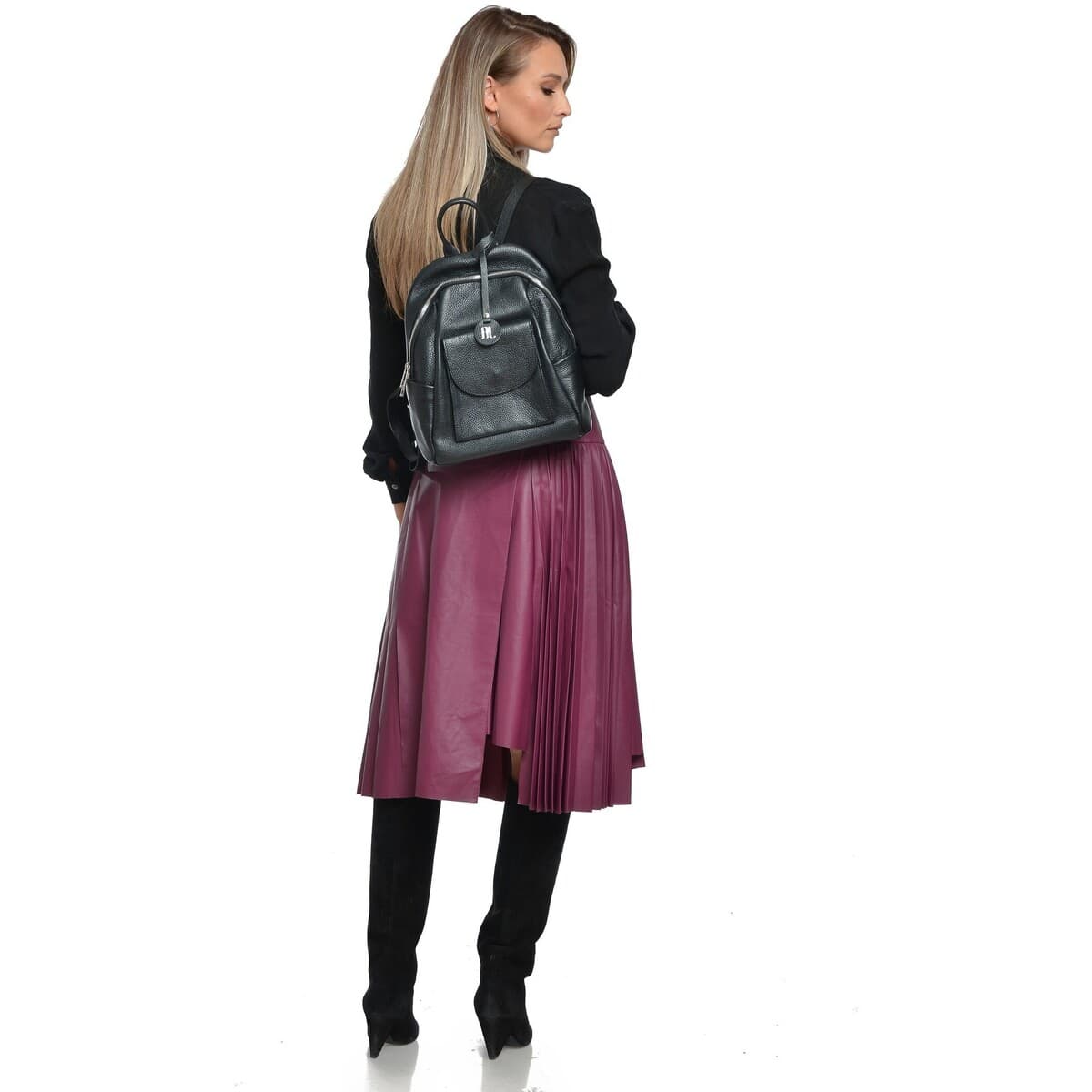 Women's Backpacks Anna Luchini Black