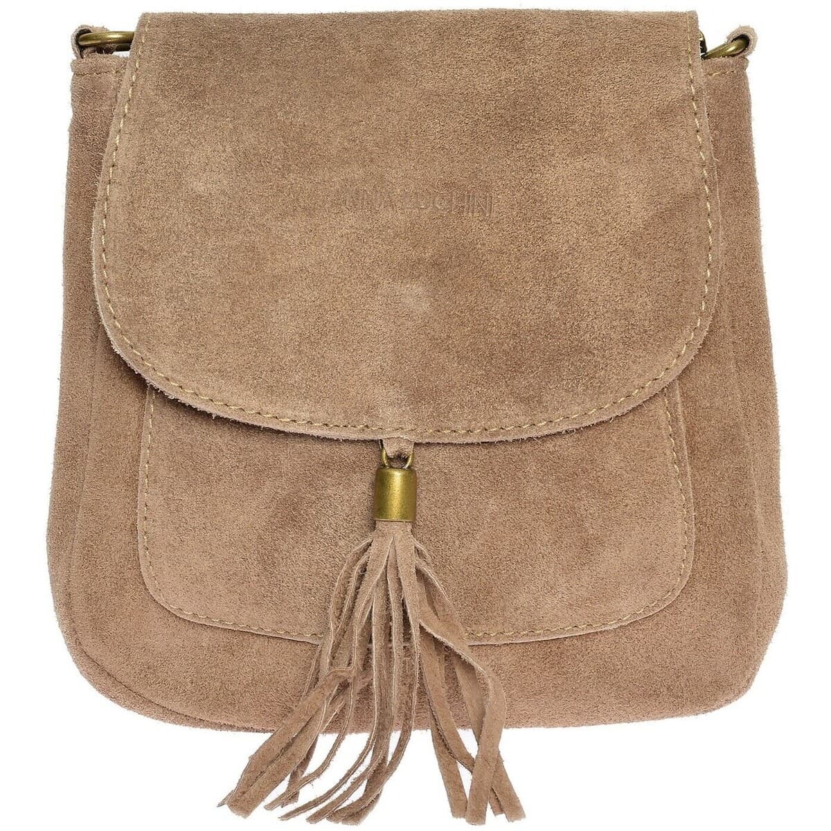 Women's Shoulder Bags Anna Luchini Beige