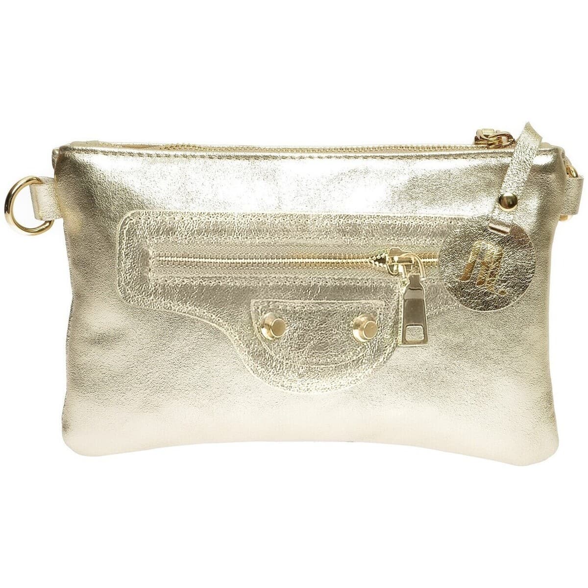 Women's Clutches Anna Luchini Gold