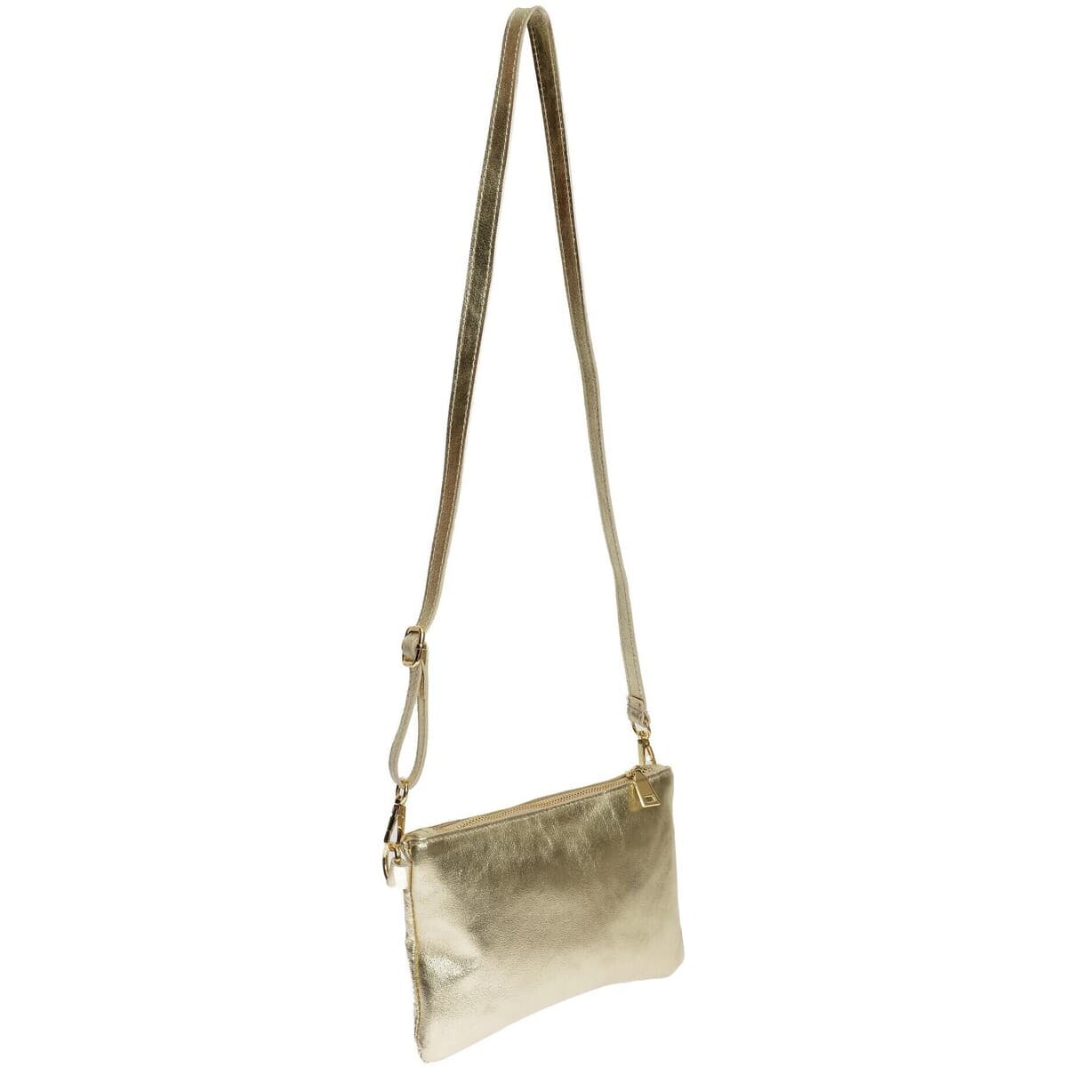 Women's Clutches Anna Luchini Gold