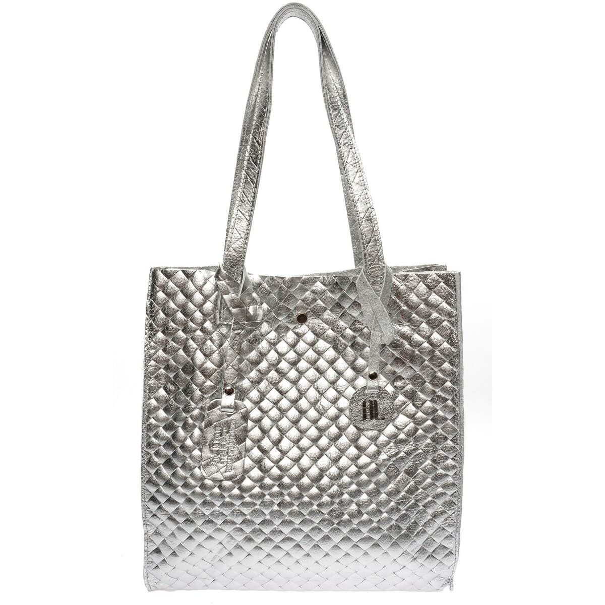 Women's Shoulder Bags Anna Luchini Silver