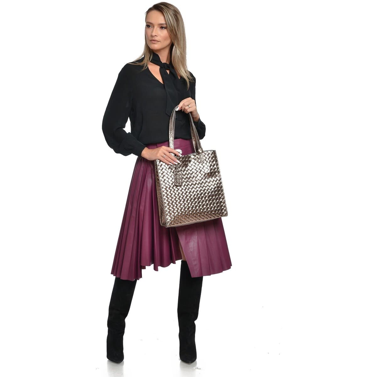 Women's Handbags Anna Luchini Brown