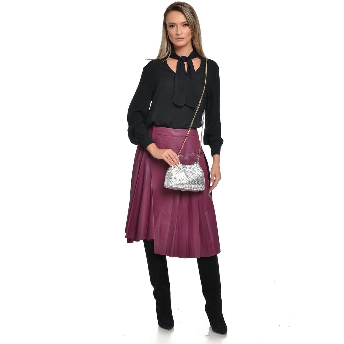 Women's Shoulder Bags Anna Luchini Silver