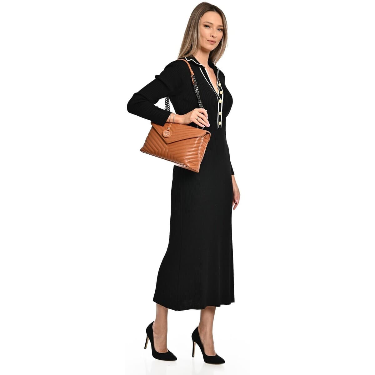 Women's Shoulder Bags Luisa Vannini Brown