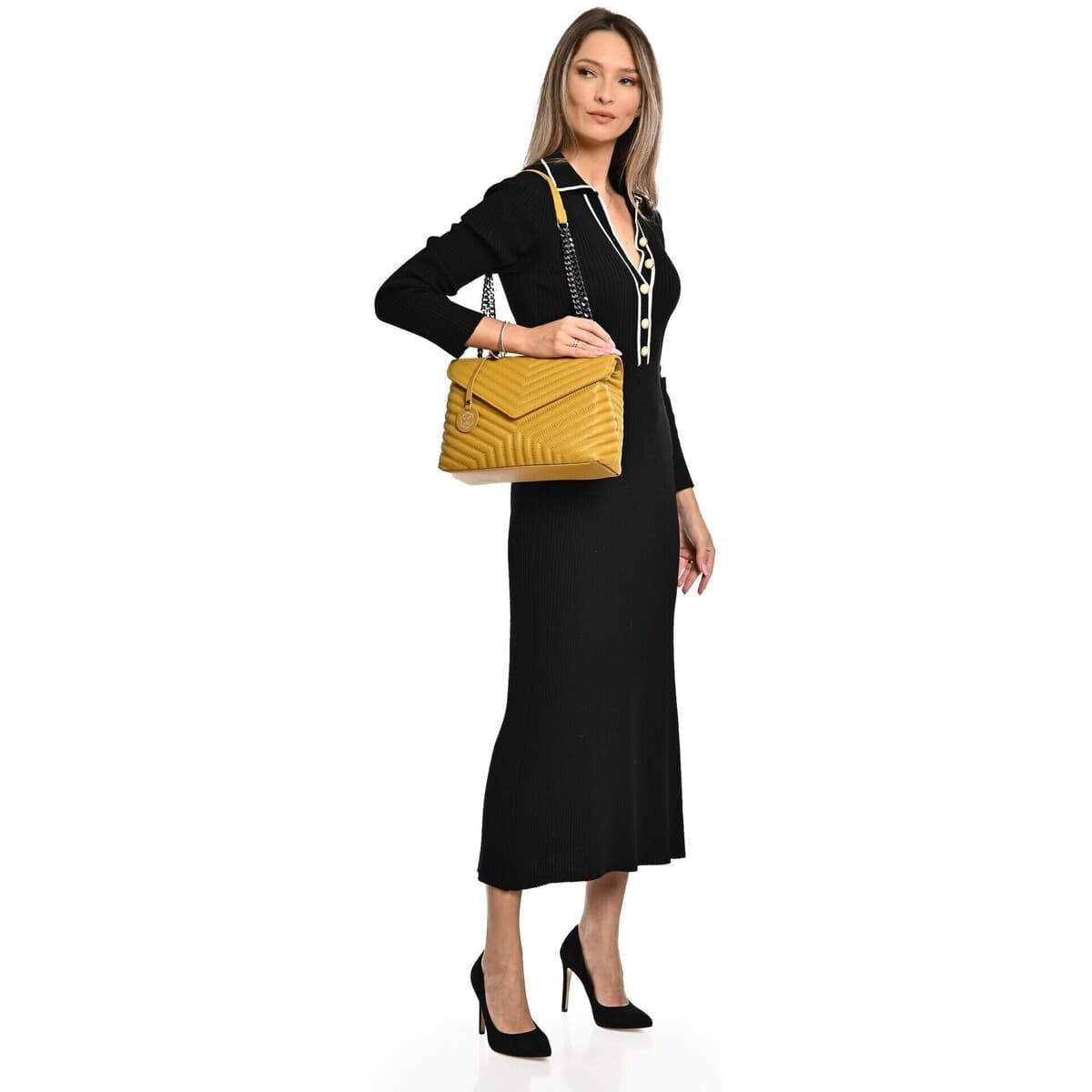 Women's Shoulder Bags Luisa Vannini Yellow