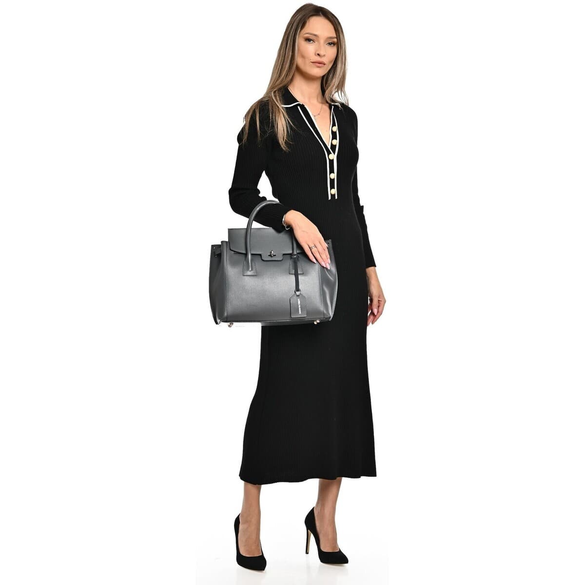 Women's Handbags Luisa Vannini Gray