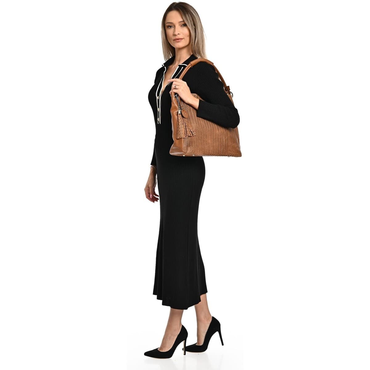 Women's Shoulder Bags Luisa Vannini Brown