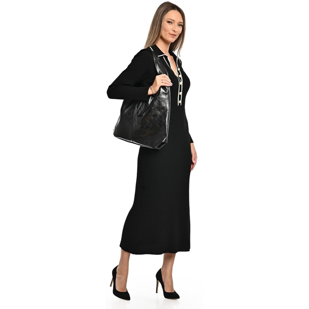 Women's Shoulder Bags Luisa Vannini Black