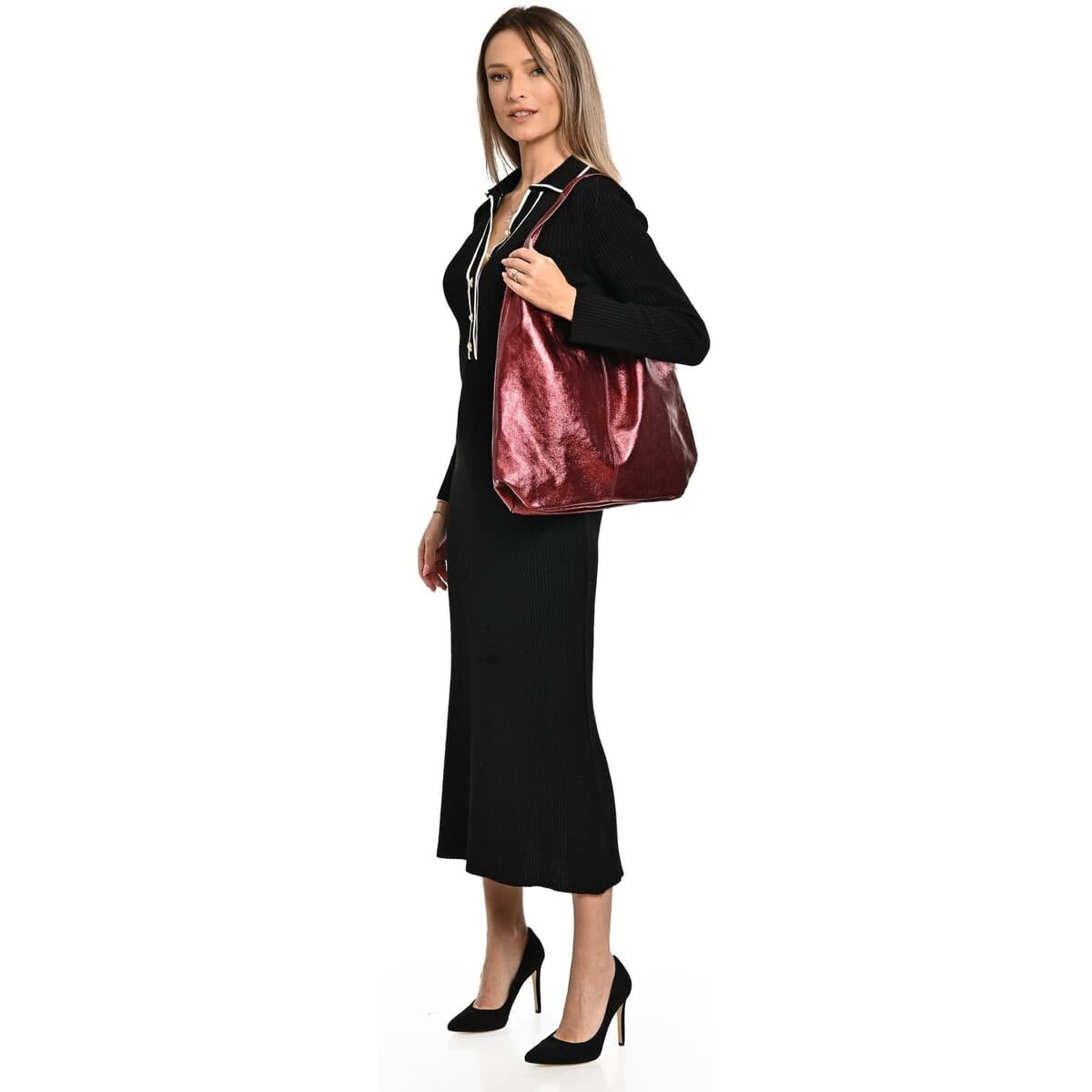 Women's Shoulder Bags Luisa Vannini Red