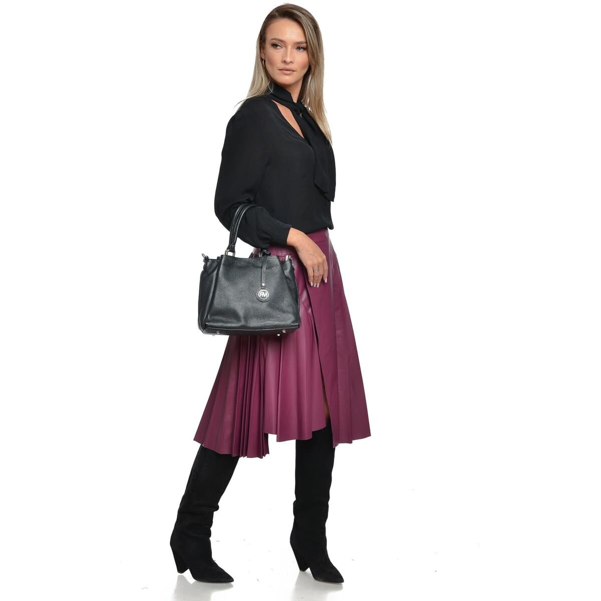 Women's Handbags Roberta M Black