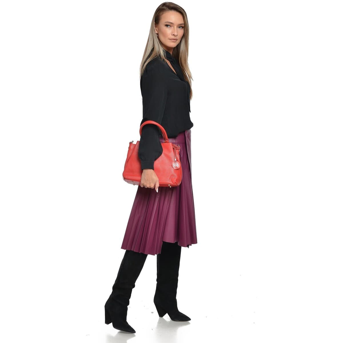 Women's Handbags Roberta M Red