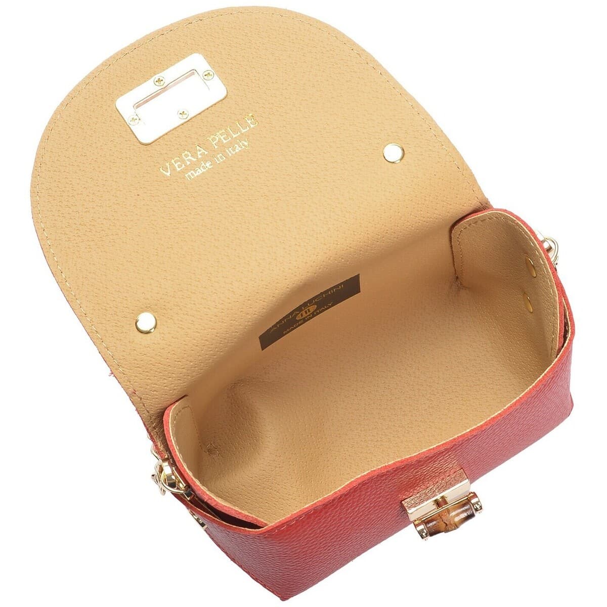 Women's Handbags Anna Luchini Red