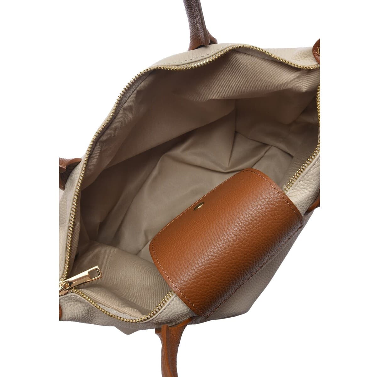 Women's Shoulder Bags Anna Luchini Beige