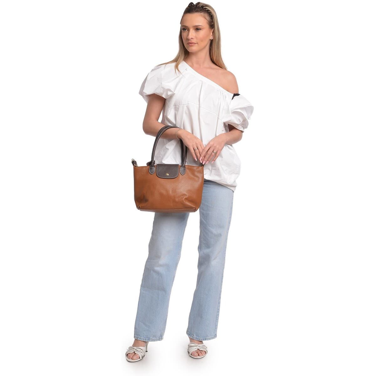 Women's Handbags Anna Luchini Brown