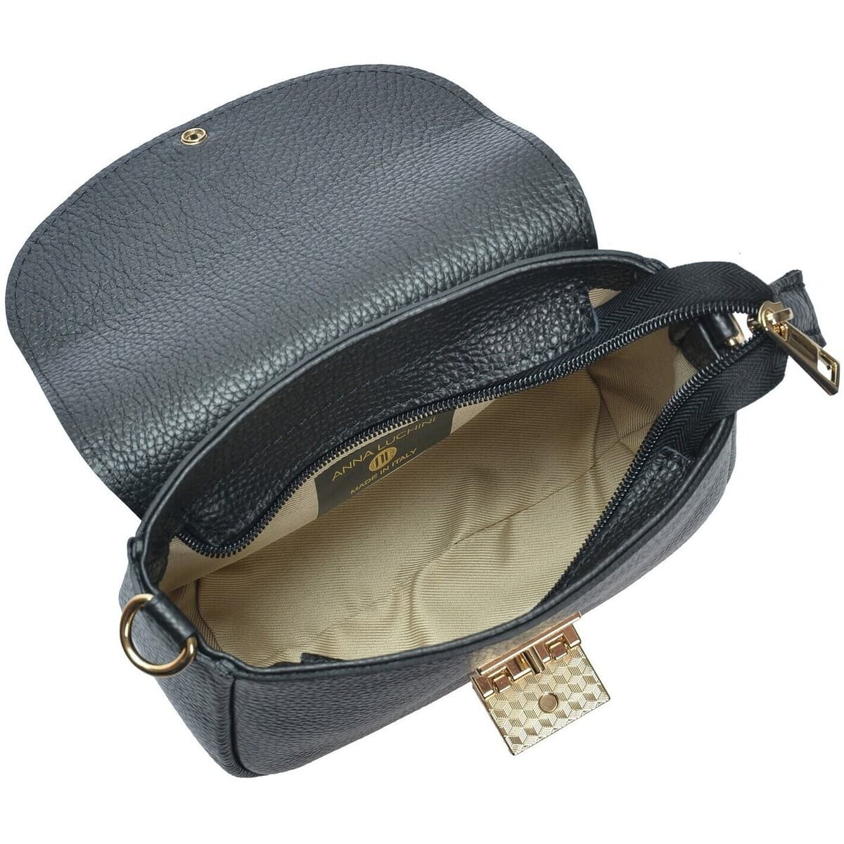 Women's Shoulder Bags Anna Luchini Black