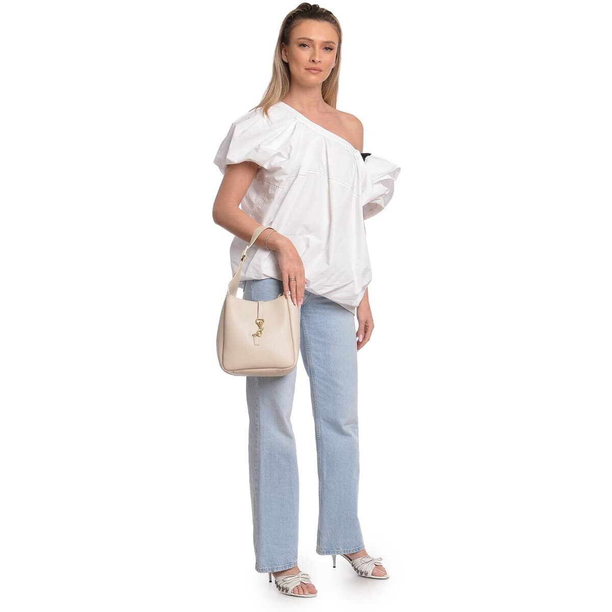 Women's Shoulder Bags Anna Luchini Beige