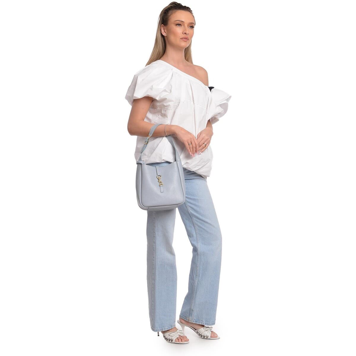 Women's Shoulder Bags Anna Luchini Blue