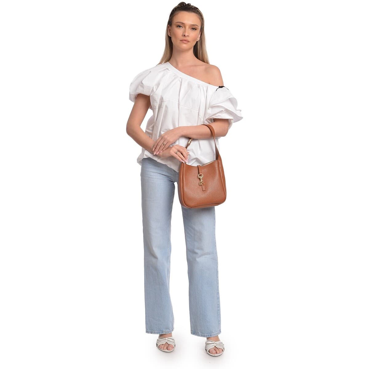 Women's Shoulder Bags Anna Luchini Brown