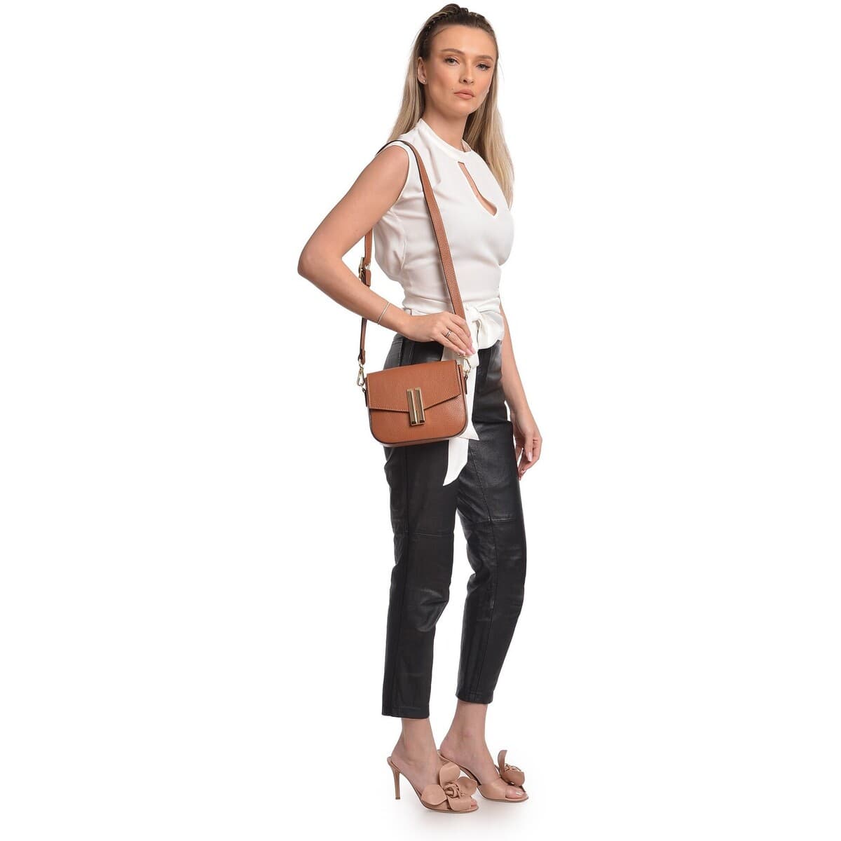 Women's Shoulder Bags Anna Luchini Brown