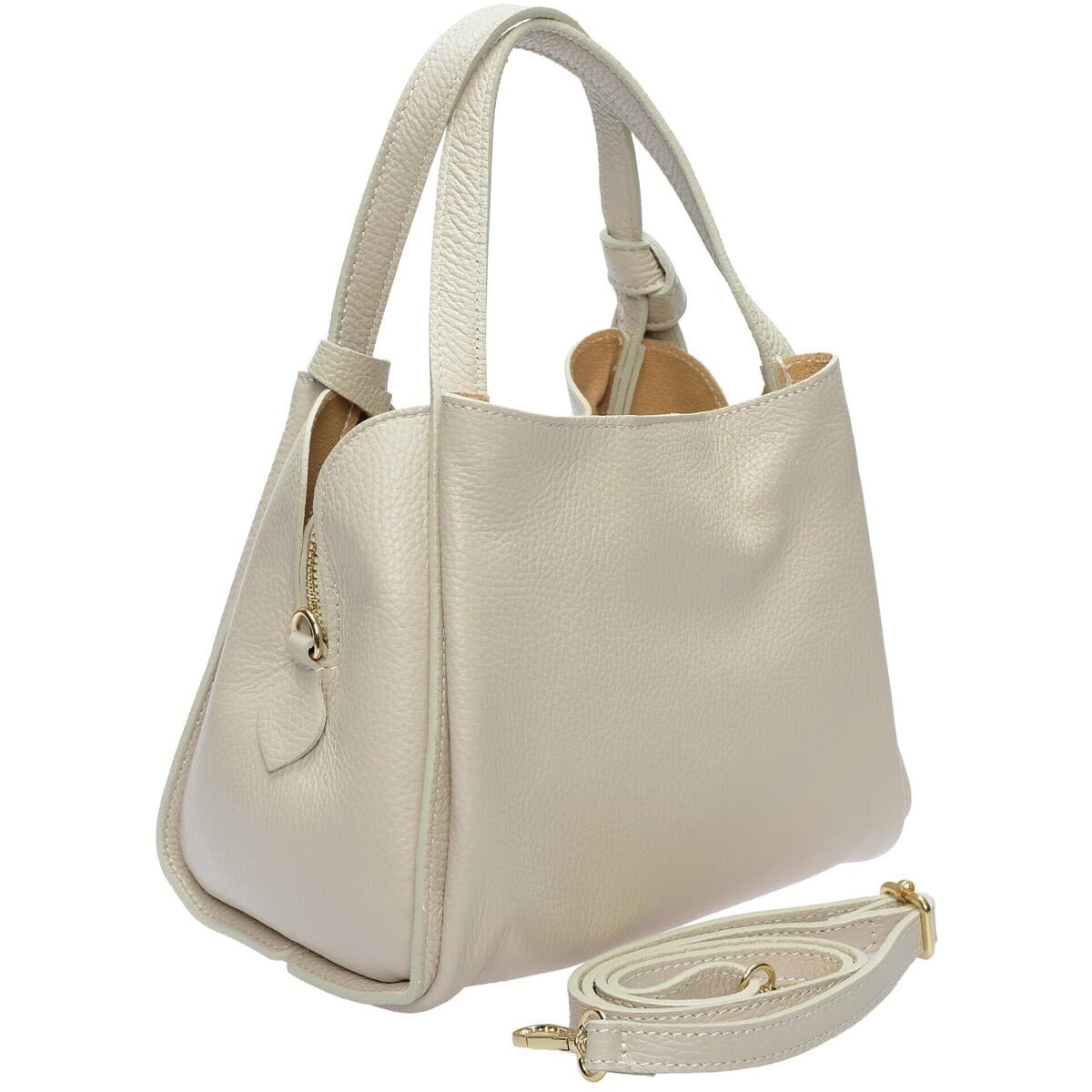 Women's Handbags Anna Luchini Beige