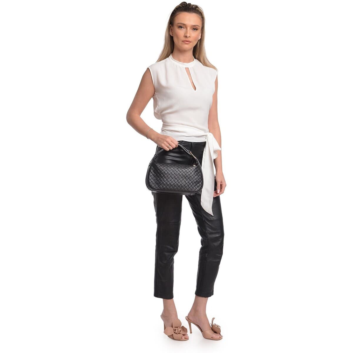 Women's Shoulder Bags Anna Luchini Black