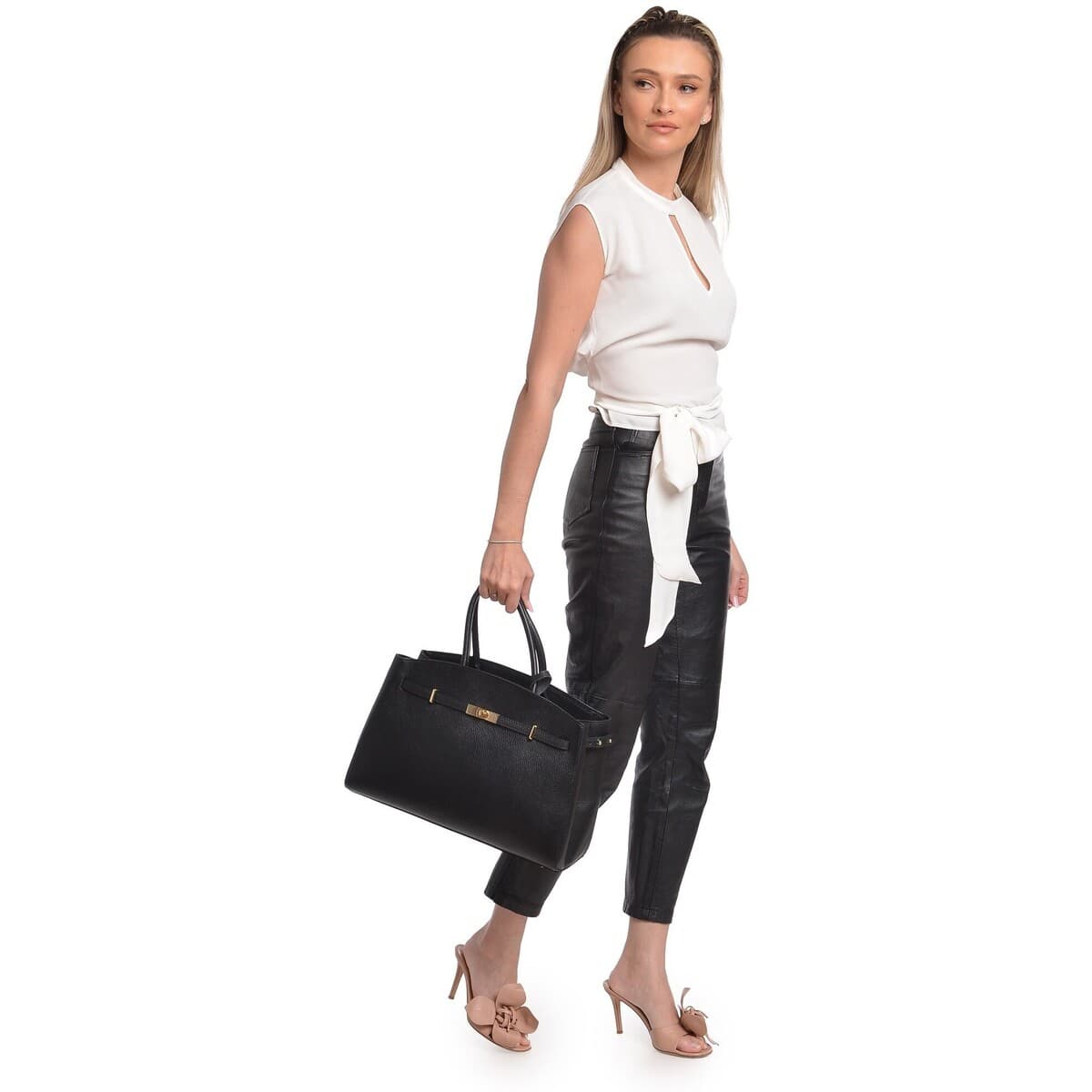 Women's Handbags Anna Luchini Black