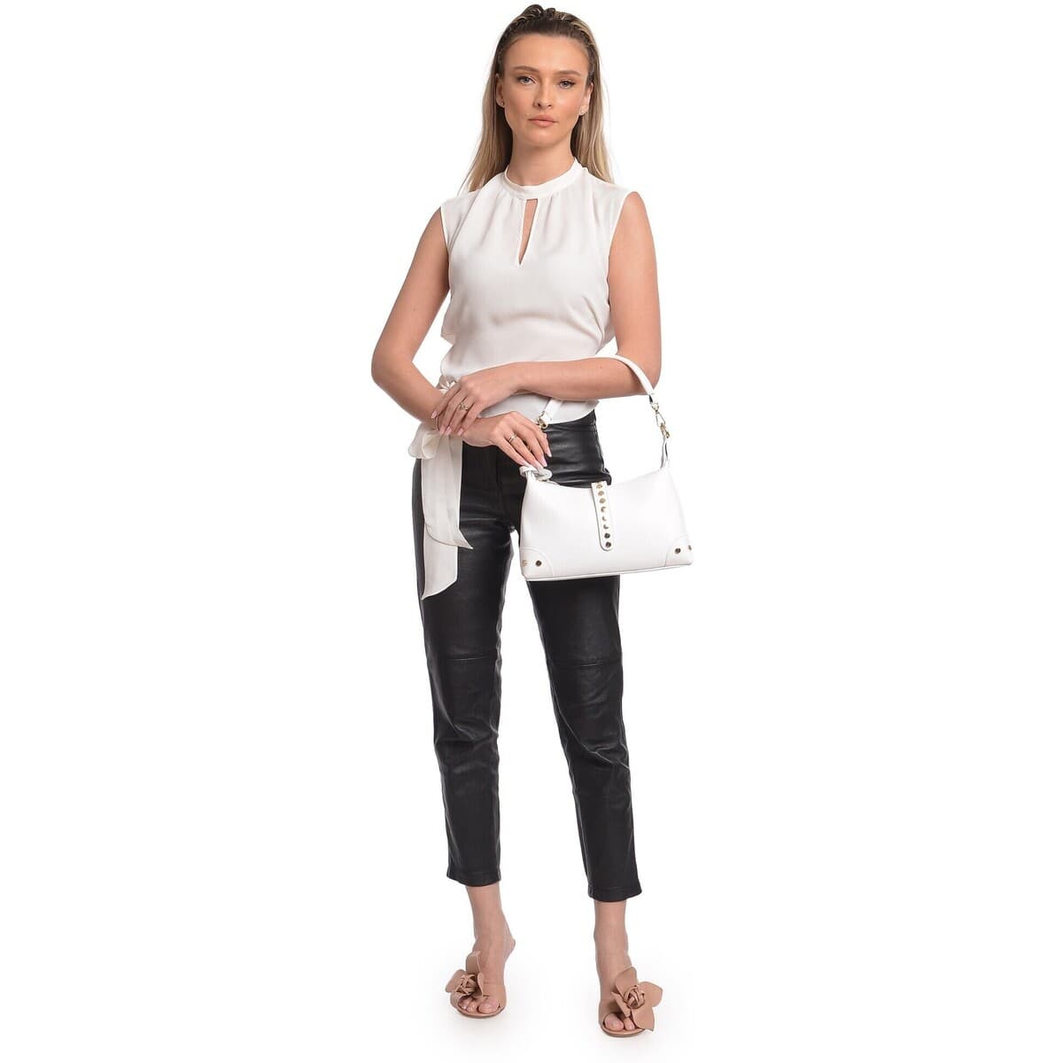 Women's Shoulder Bags Anna Luchini White