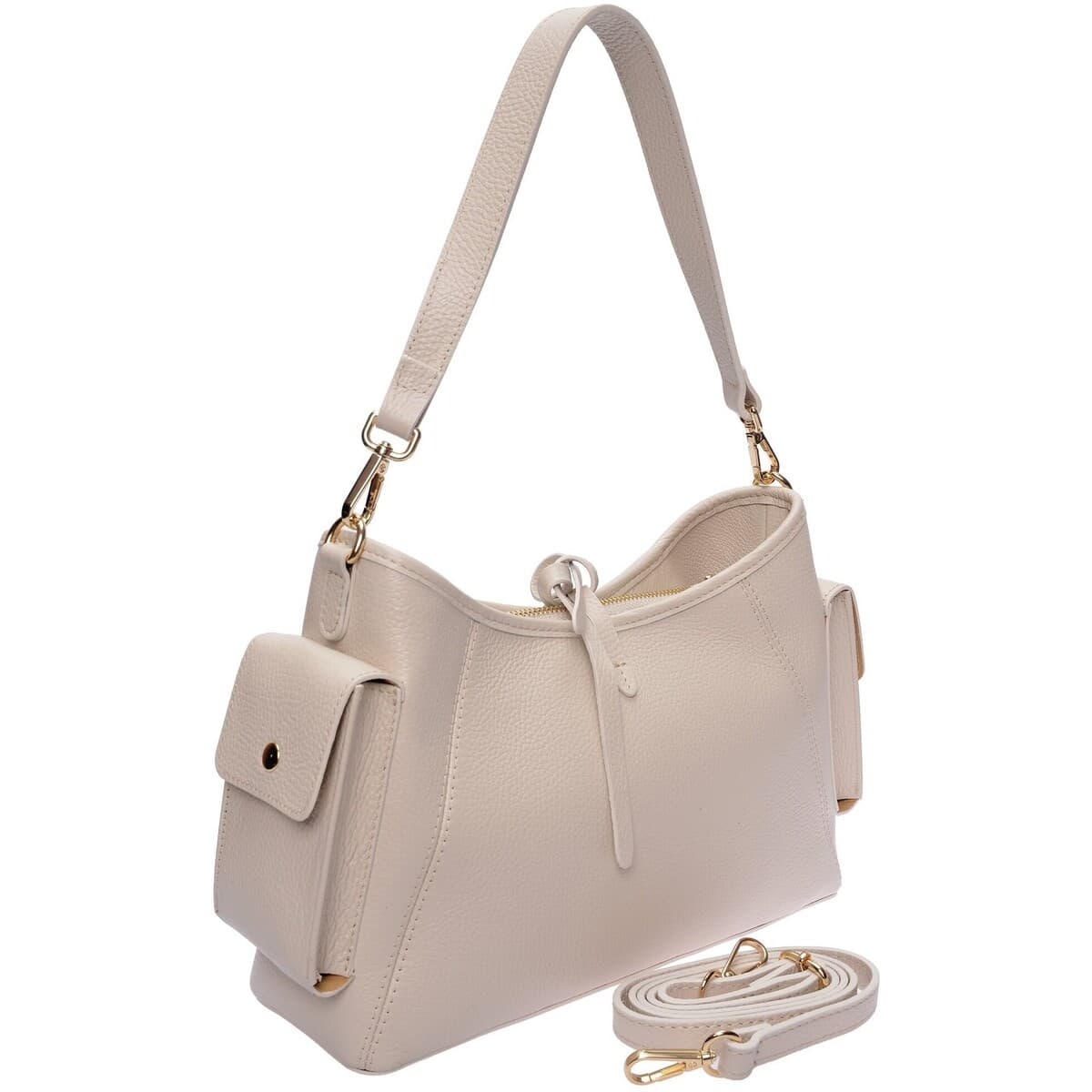 Women's Shoulder Bags Anna Luchini Beige