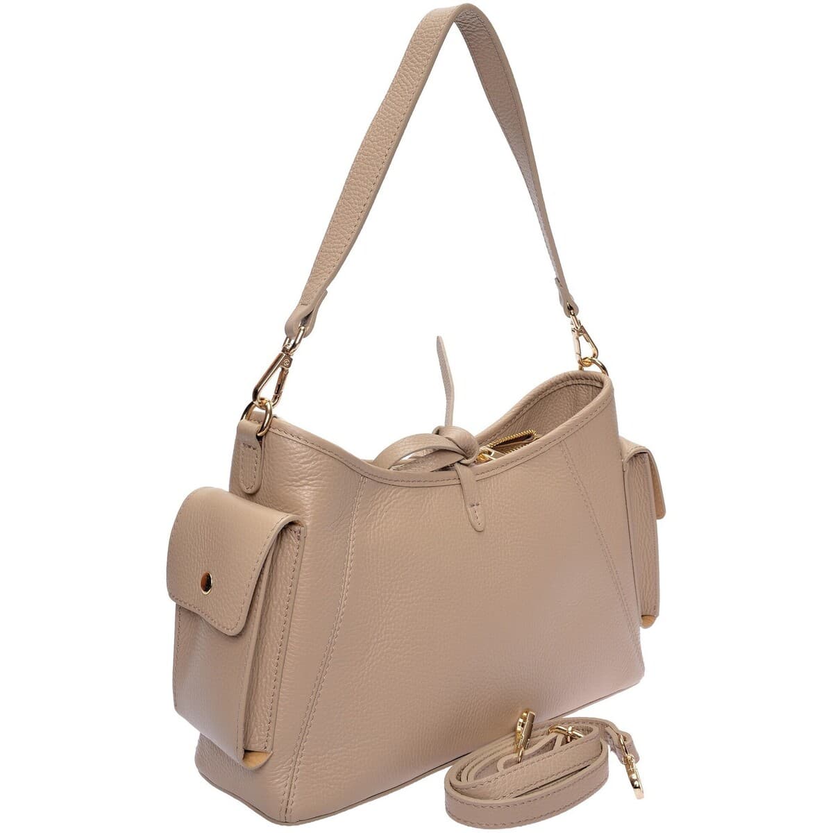Women's Shoulder Bags Anna Luchini Beige