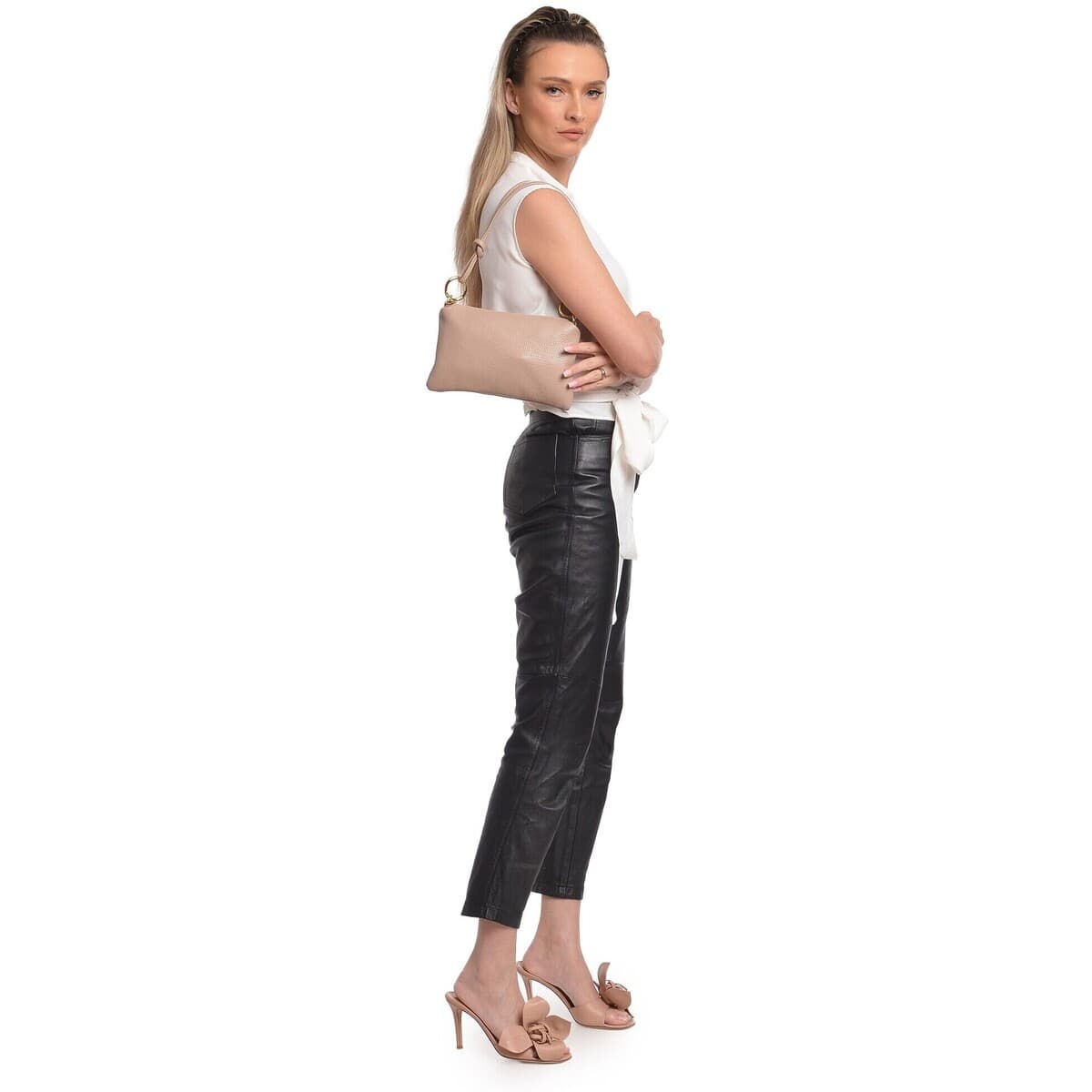 Women's Shoulder Bags Anna Luchini Pink