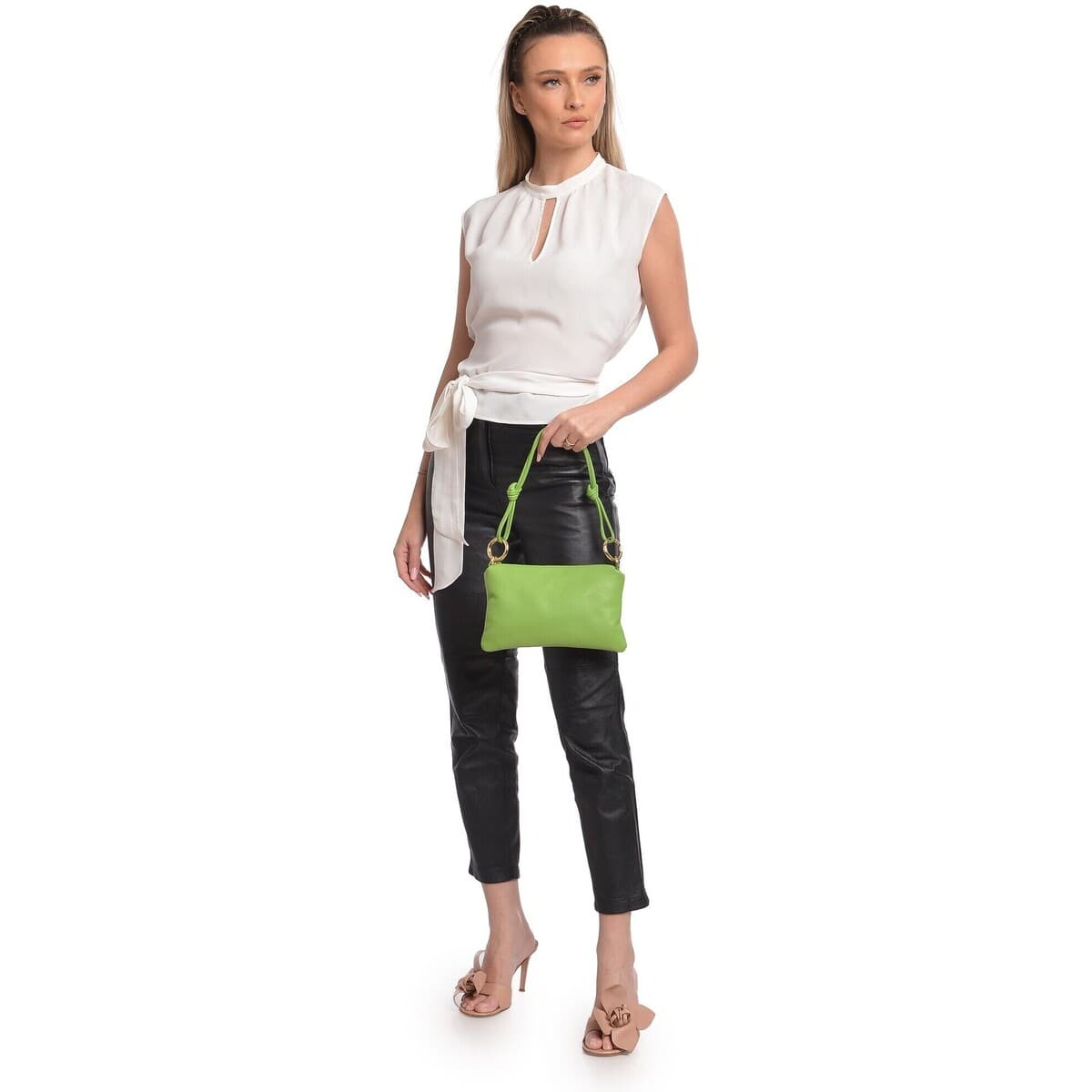 Women's Shoulder Bags Anna Luchini Green