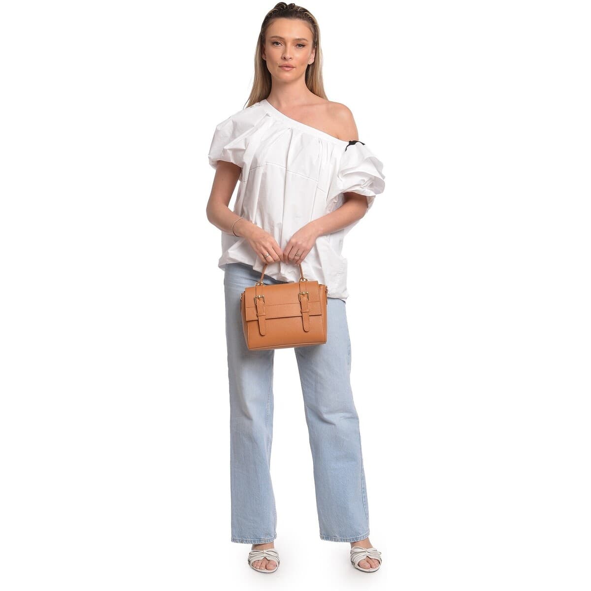 Women's Handbags Anna Luchini Brown