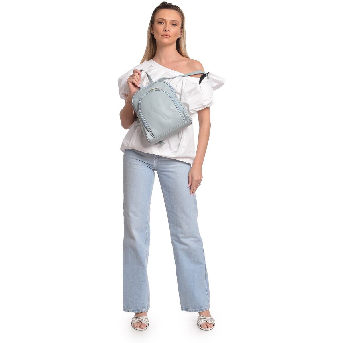 Women's Backpacks Anna Luchini Blue