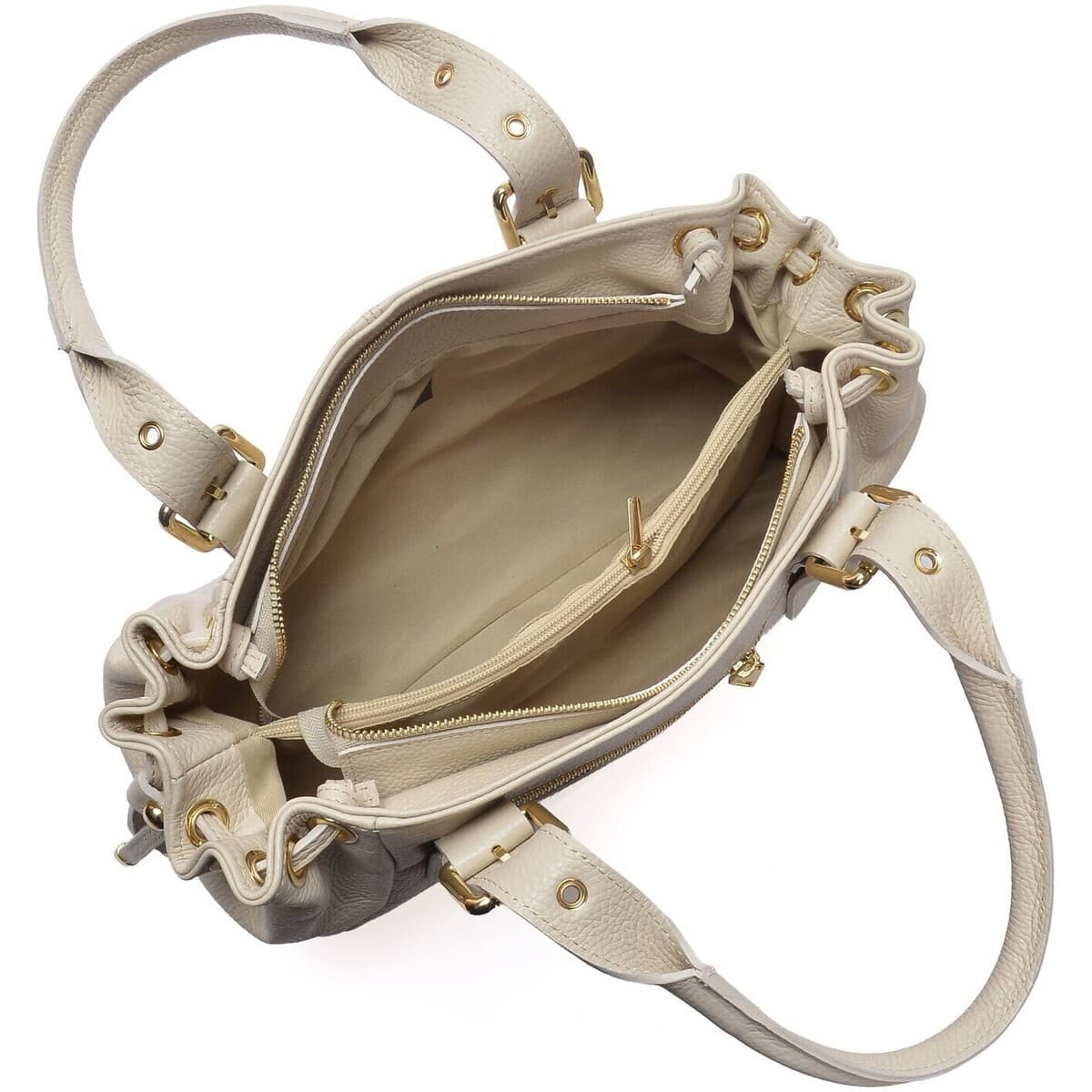 Women's Handbags Anna Luchini Beige