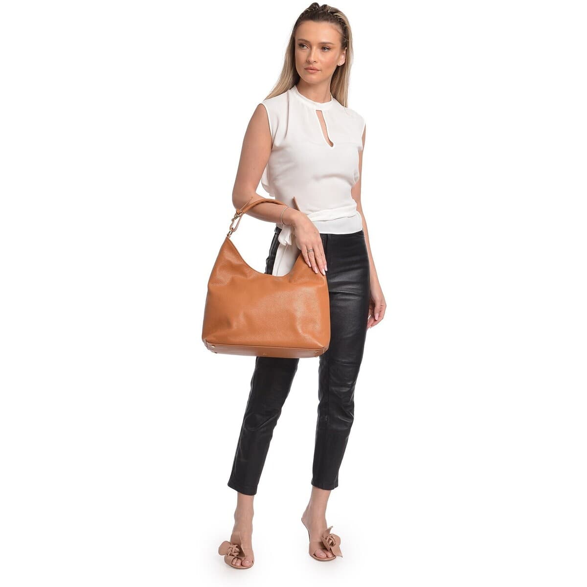 Women's Shoulder Bags Anna Luchini Brown